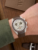 Curved Rubber Strap - Brown - OM Luxury