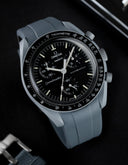 Curved Rubber Strap - Grey - OM Luxury